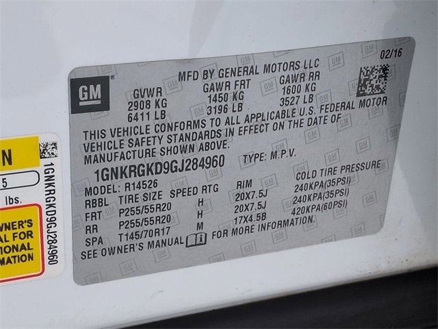 2016 Chevrolet Traverse LT