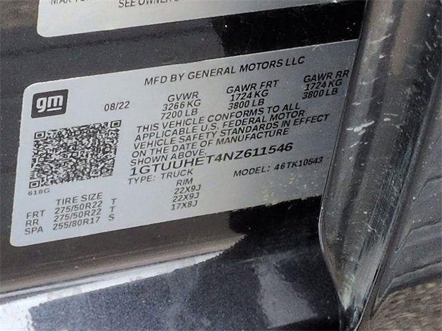 2022 GMC Sierra 1500 Denali Ultimate