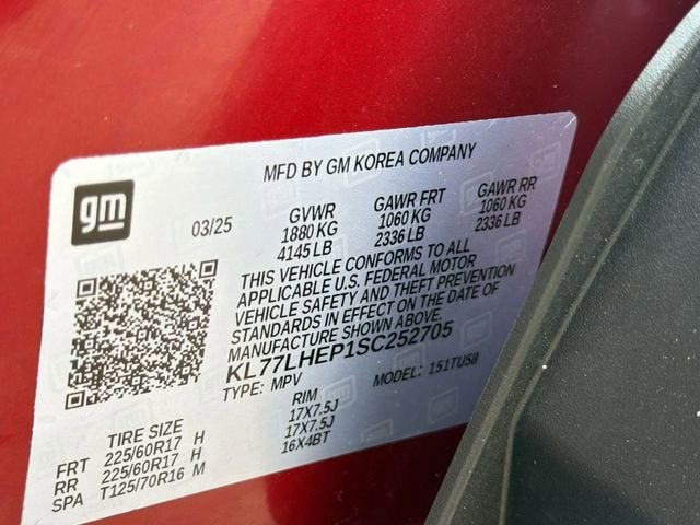 2025 Chevrolet Trax LT