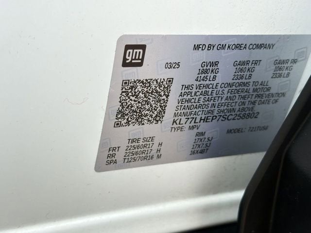 2025 Chevrolet Trax LT