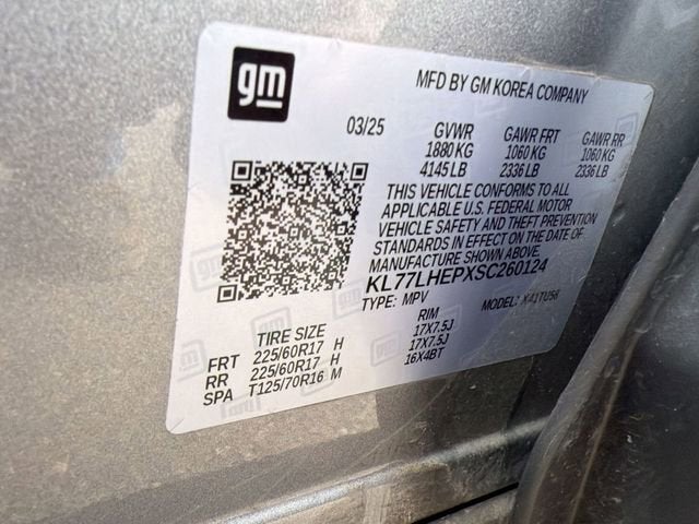 2025 Chevrolet Trax LT