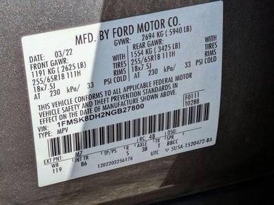 2022 Ford Explorer XLT