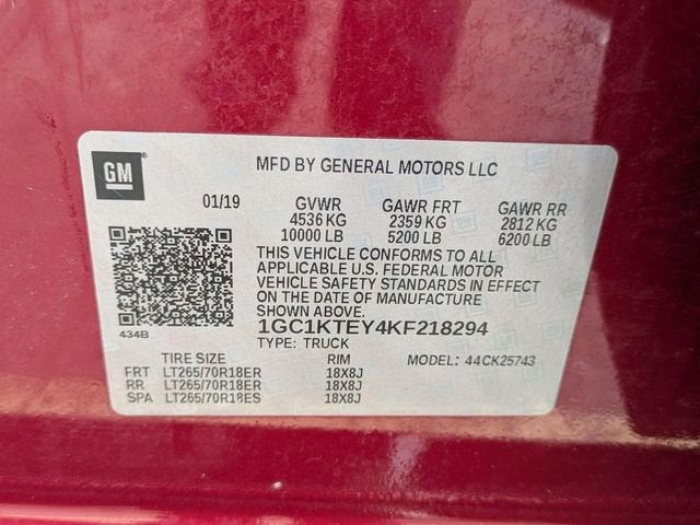 2019 Chevrolet Silverado 2500 HD LTZ