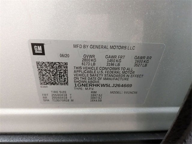 2020 Chevrolet Traverse LT Leather