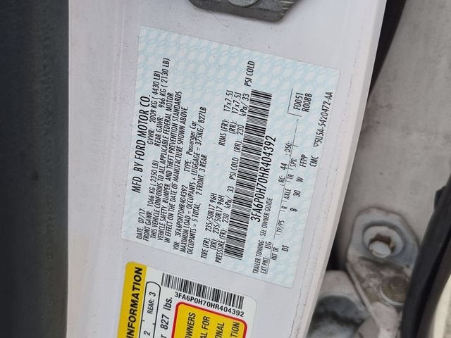 2017 Ford Fusion SE