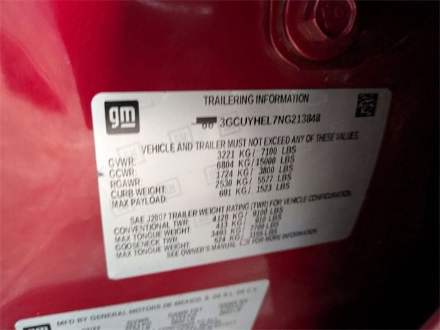 2022 Chevrolet Silverado 1500 LTD High Country