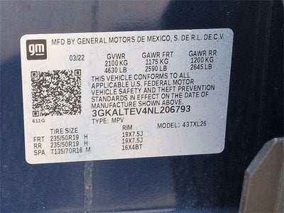 2022 GMC Terrain SLE