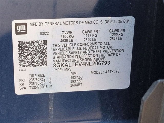 2022 GMC Terrain SLE