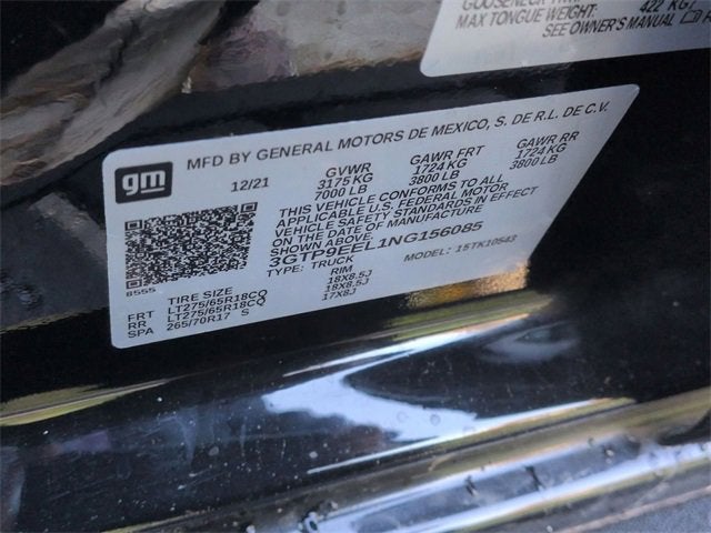 2022 GMC Sierra 1500 Limited AT4