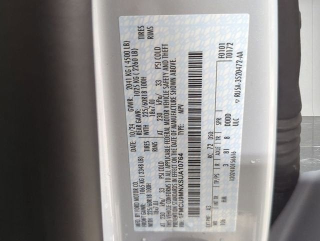 2025 Ford Escape ST-Line