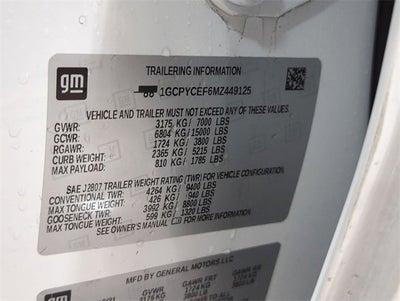 2021 Chevrolet Silverado 1500 Custom Trail Boss