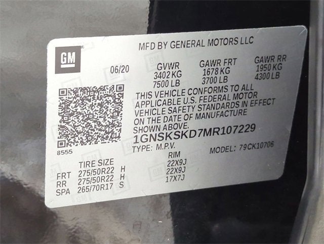 2021 Chevrolet Tahoe Premier