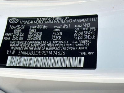 2025 Hyundai Tucson SEL