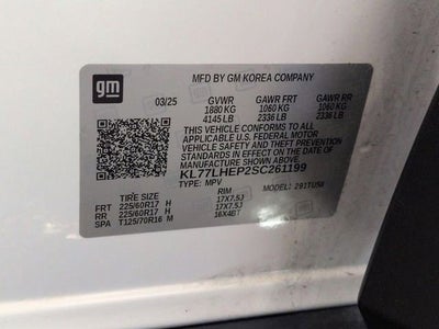 2025 Chevrolet Trax LT