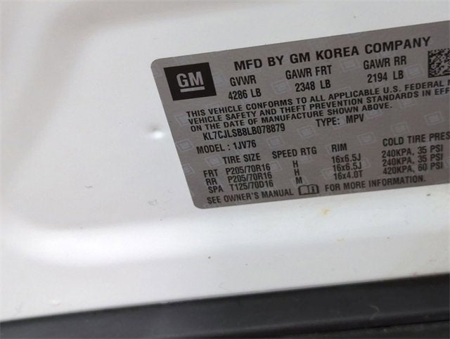 2020 Chevrolet Trax LT