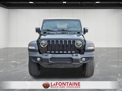 2020 Jeep Wrangler Unlimited Black and Tan