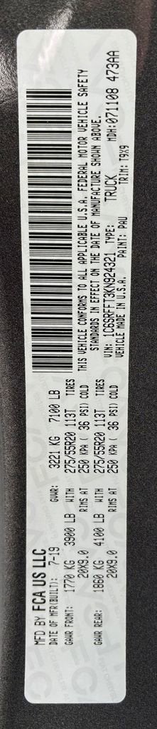 2019 RAM 1500 Big Horn/Lone Star