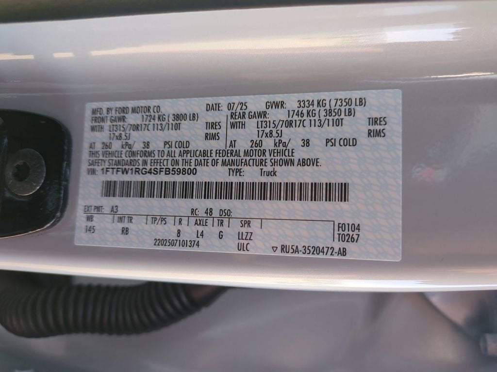 2025 Ford F-150 Raptor