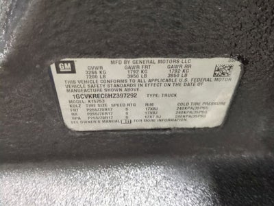 2017 Chevrolet Silverado 1500 LT