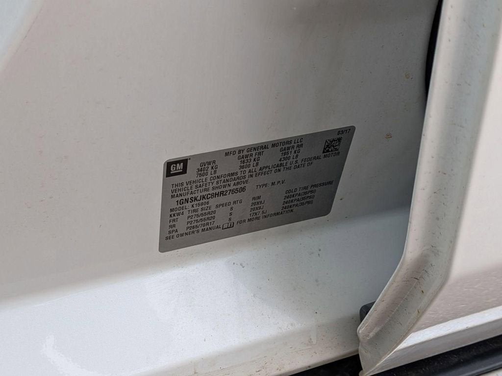 2017 Chevrolet Suburban Premier