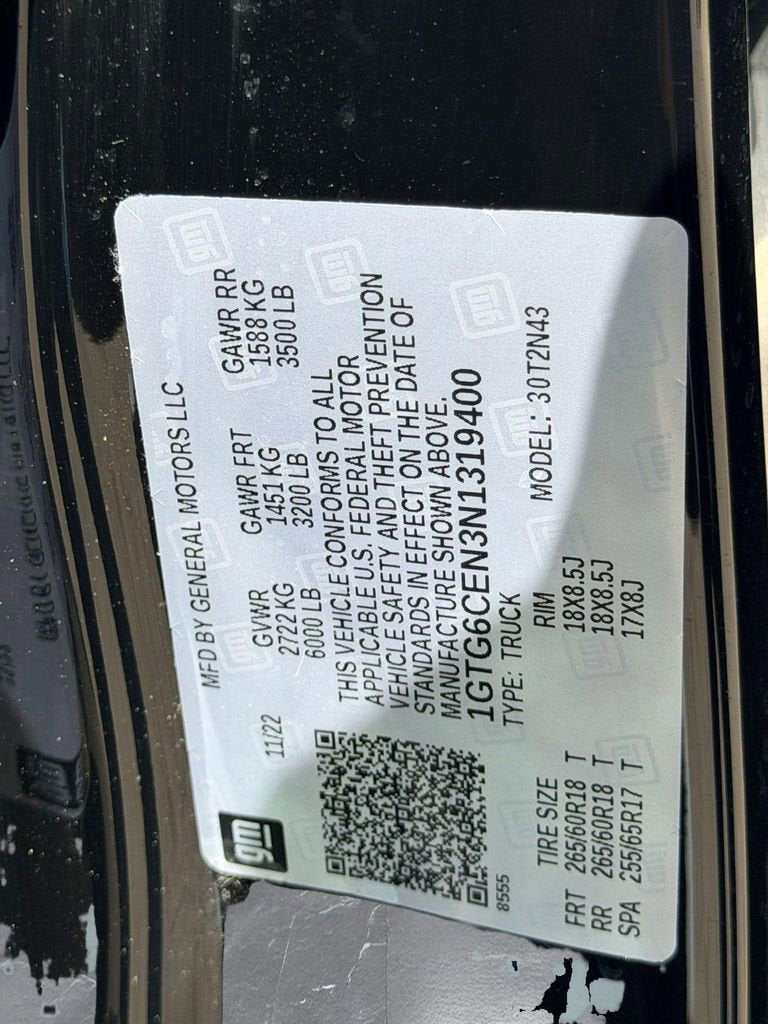 2022 GMC Canyon Elevation