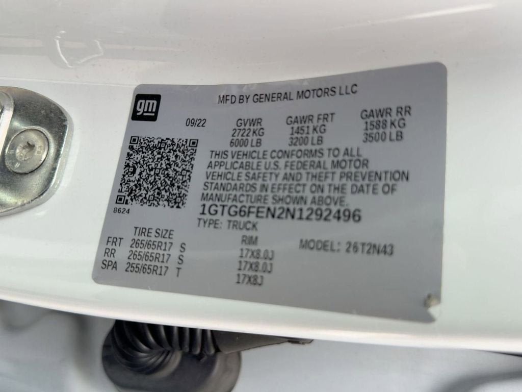 2022 GMC Canyon AT4 - Cloth