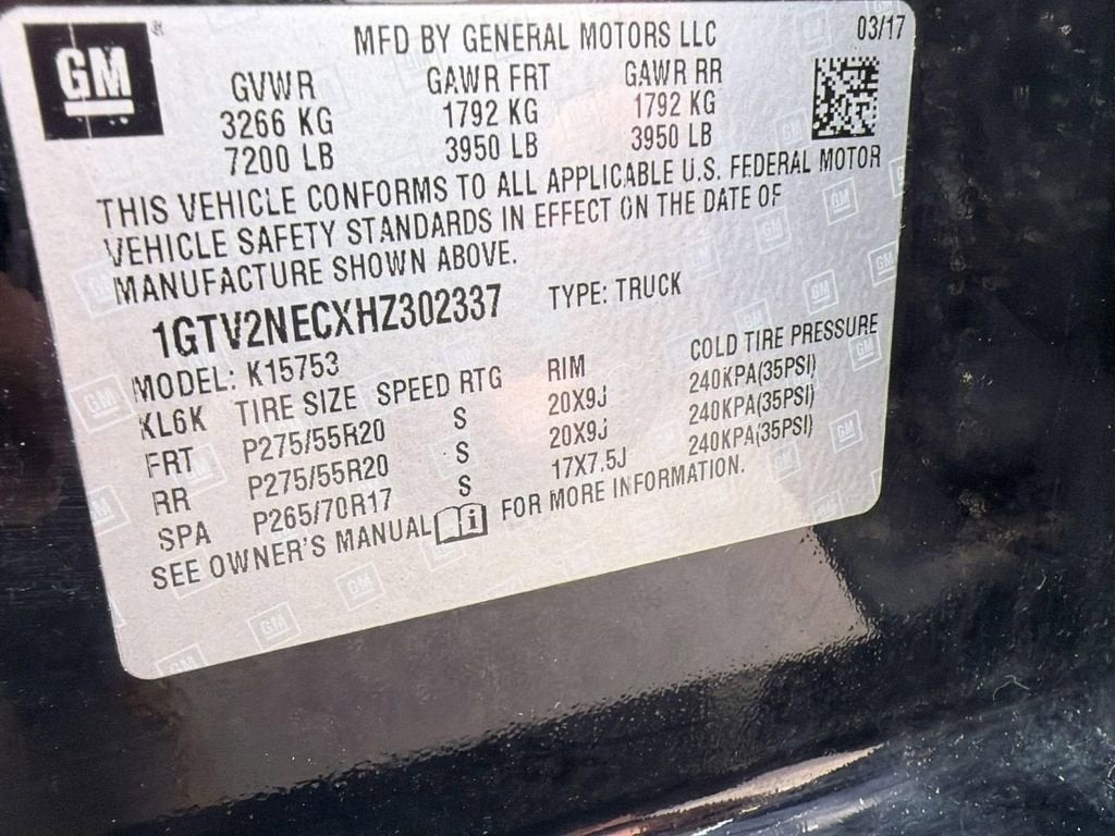 2017 GMC Sierra 1500 SLT