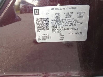 2018 Cadillac XT5 Luxury FWD