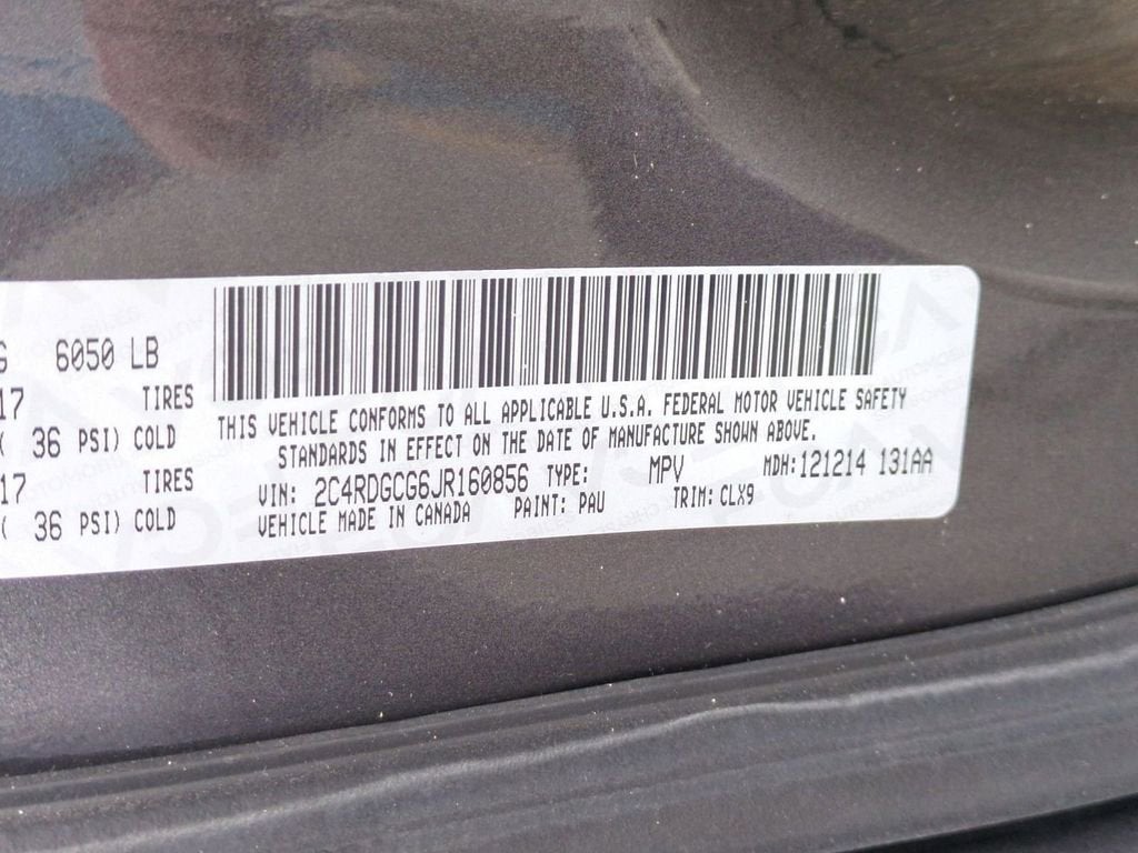 2018 Dodge Grand Caravan SXT