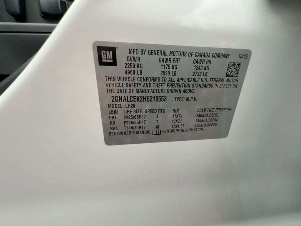 2017 Chevrolet Equinox LT