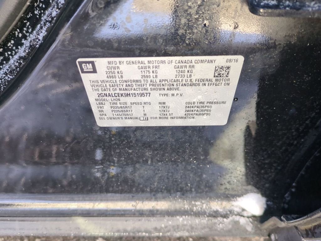 2017 Chevrolet Equinox LT