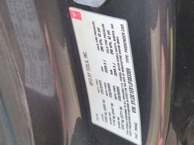 2018 Tesla Model 3 Long Range Battery