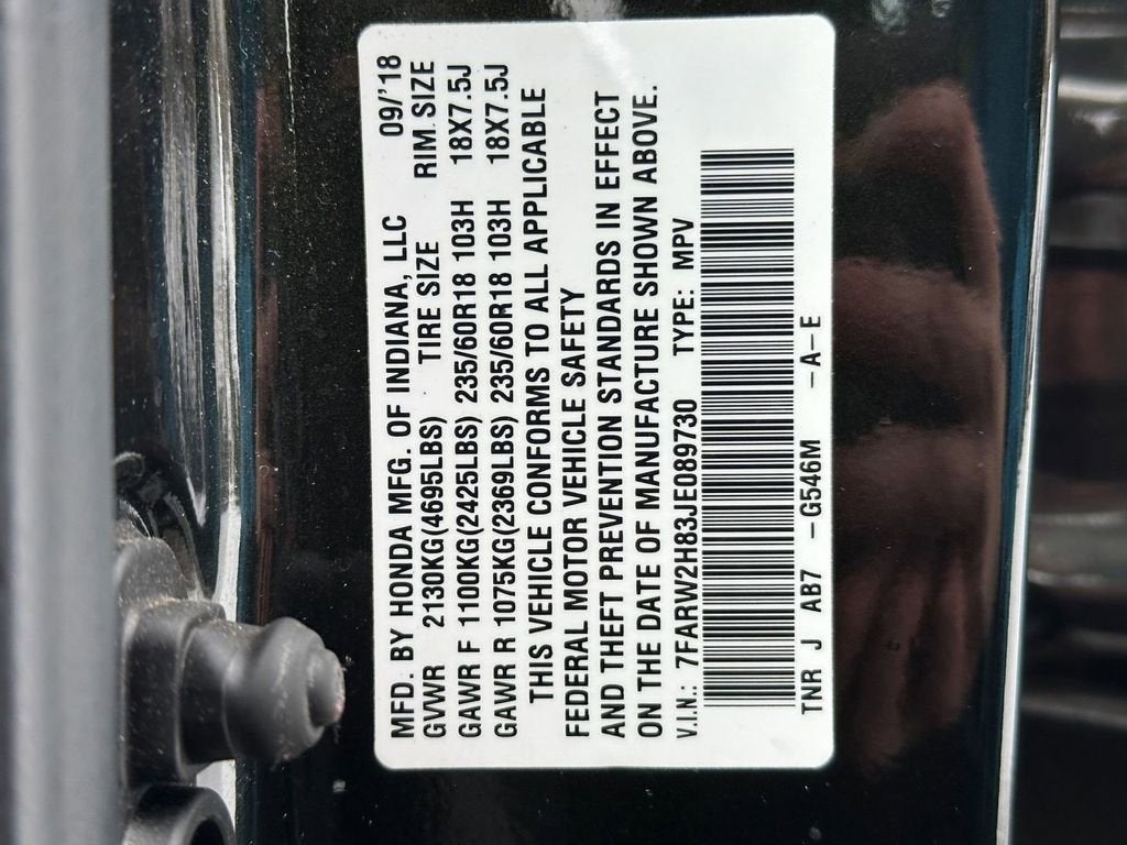 2018 Honda CR-V EX-L