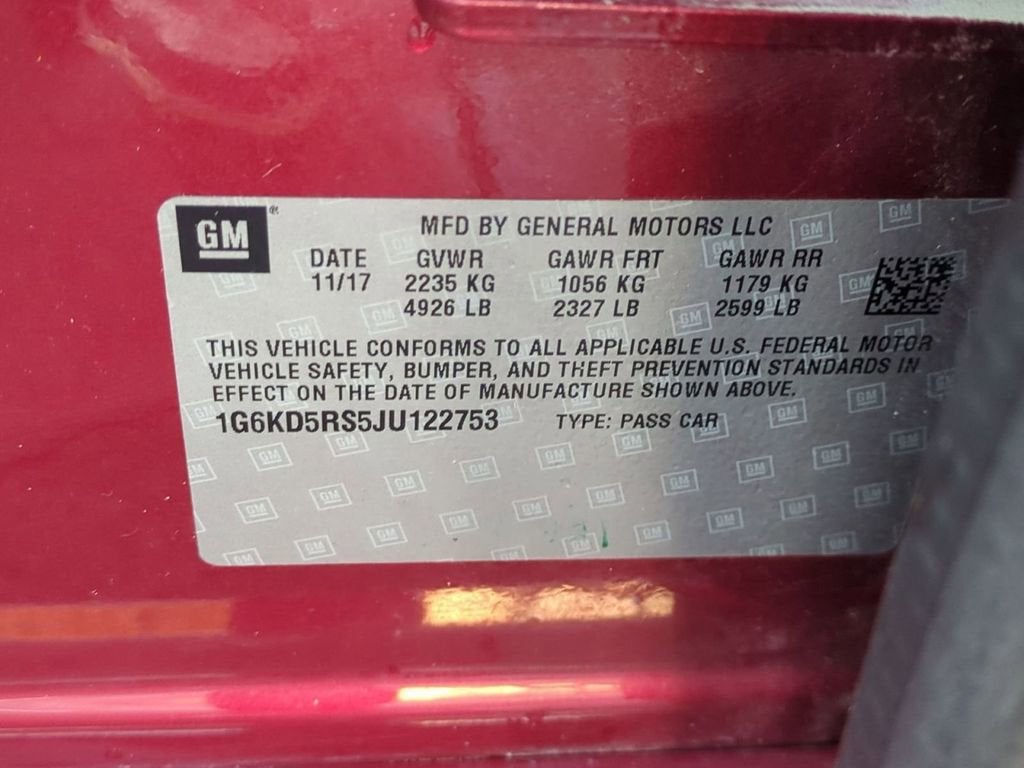 2018 Cadillac CT6 Luxury AWD