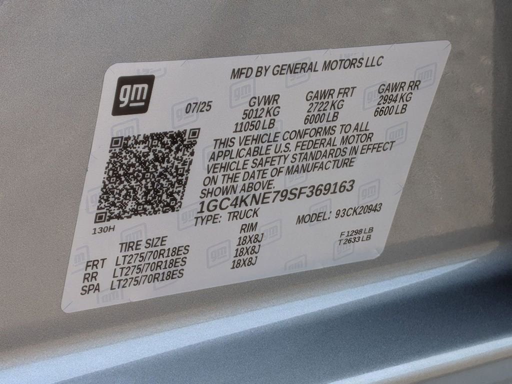 2025 Chevrolet Silverado 2500 HD LT