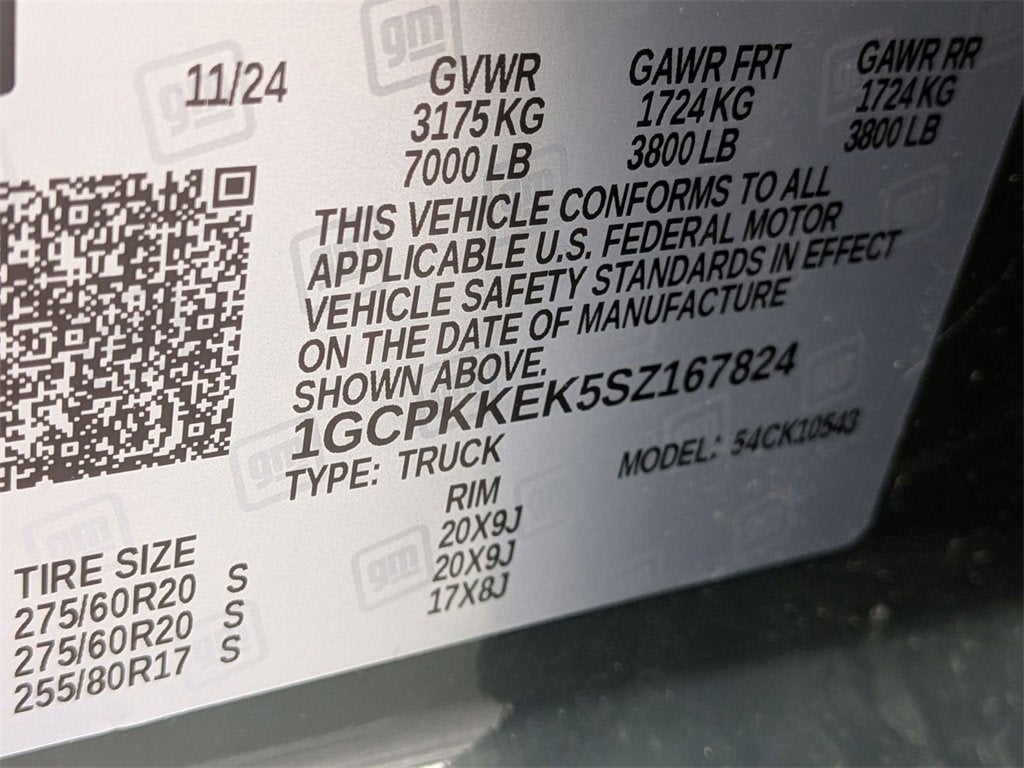 2025 Chevrolet Silverado 1500 LT (2FL)