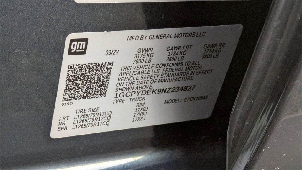 2022 Chevrolet Silverado 1500 LTD LT