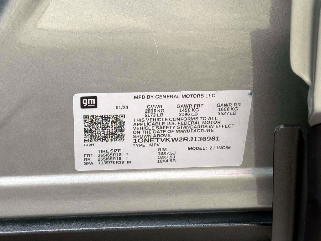 2024 Chevrolet Traverse Limited LT Cloth