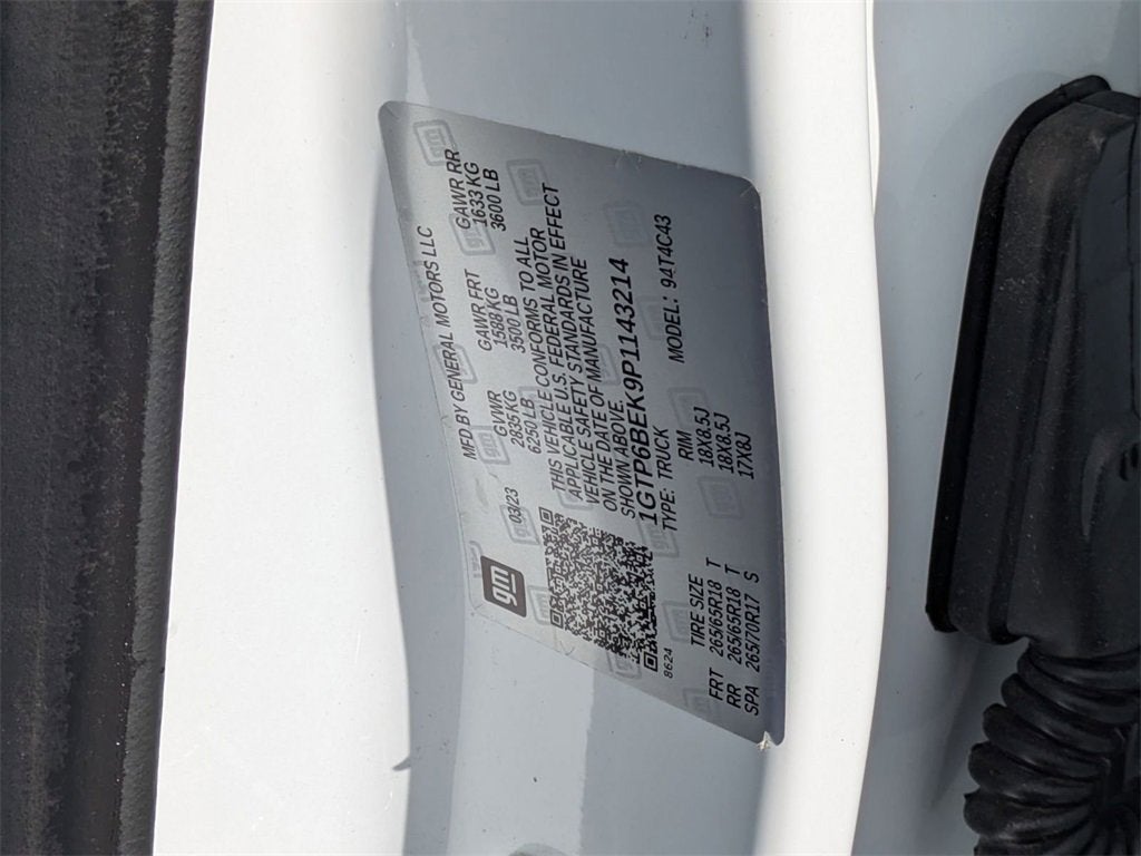 2023 GMC Canyon Elevation