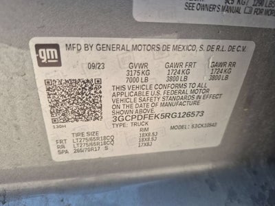 2024 Chevrolet Silverado 1500 LT Trail Boss