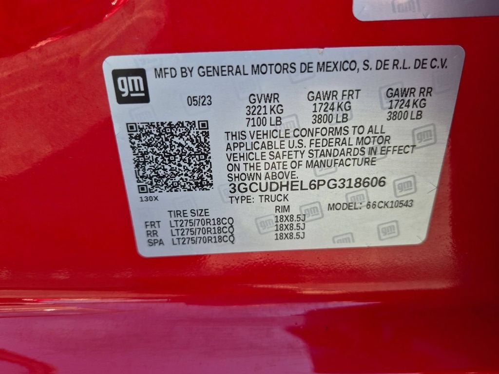 2023 Chevrolet Silverado 1500 ZR2
