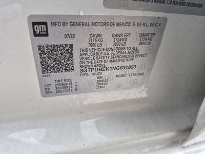 2022 GMC Sierra 1500 SLE