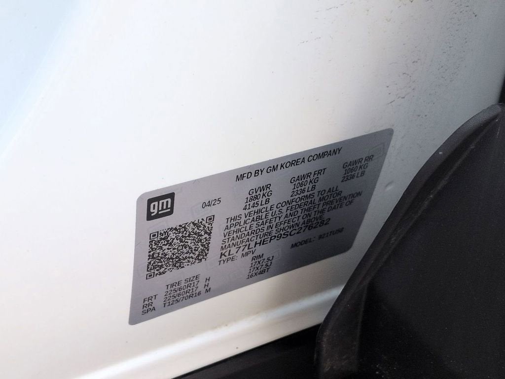 2025 Chevrolet Trax LT