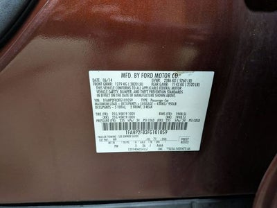 2015 Ford Taurus Limited