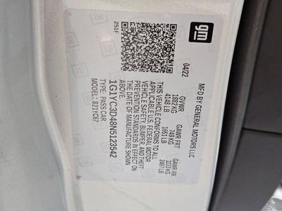 2022 Chevrolet Corvette Stingray 3LT