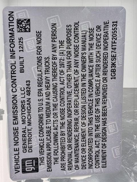 2026 Chevrolet Silverado 3500 HD Chassis Cab Work Truck