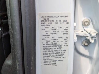 2025 Chevrolet Silverado 3500 HD Chassis Cab Work Truck