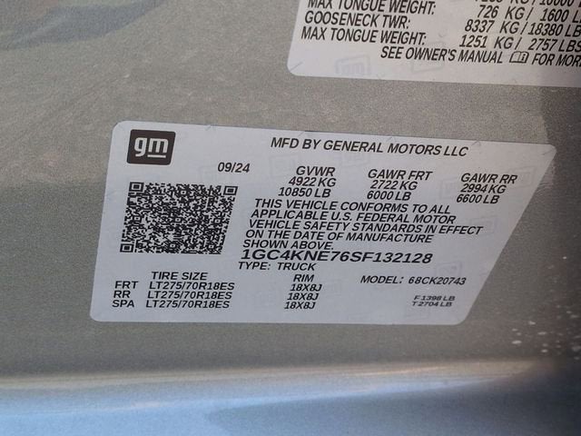 2025 Chevrolet Silverado 2500 HD LT