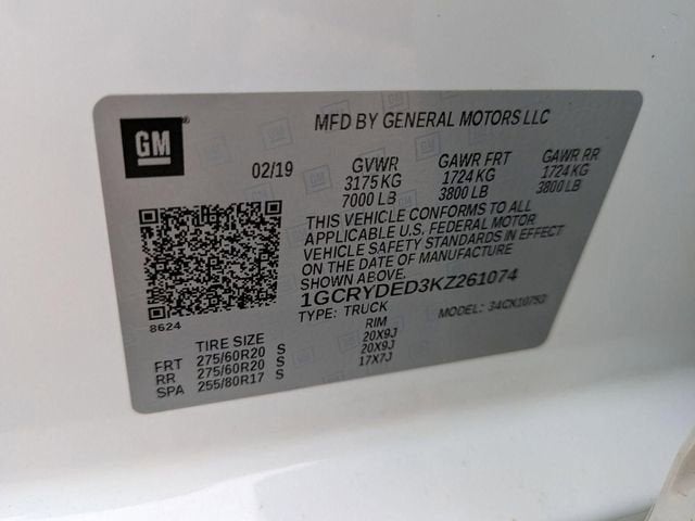 2019 Chevrolet Silverado 1500 LT