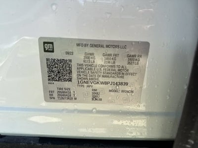 2023 Chevrolet Traverse LT Cloth